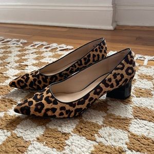 Franco Sarto Genuine Calf Hair Pumps